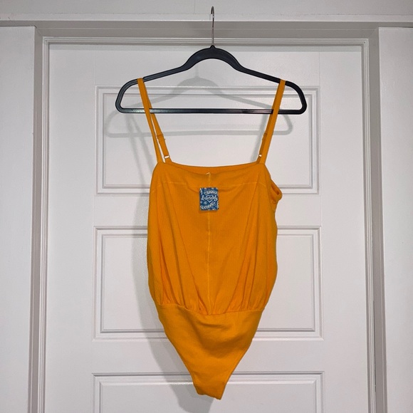 NWT Free People Marissa Ribbed Bodysuit* - Picture 7 of 7